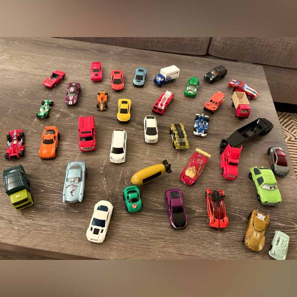 Assorted Hot Wheels Toy Cars